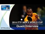 2014 Men's World Cup - Interview with Aruna Quadri