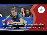 2015 ITTF Latin American Championships - Day 2 Morning