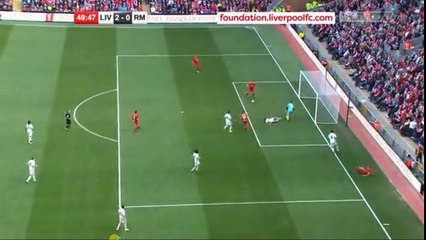 Aldridge Goal - Liverpool Legends vs Real Madrid Legends 2-0  25.03.2017 (HD)
