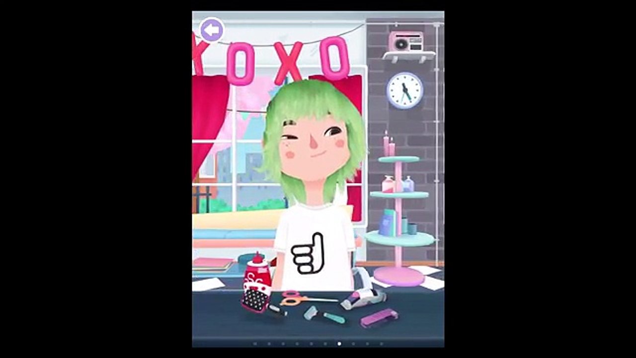 Штрихи волосы салон 3. Валентин Новые функции волосы игра программы для Дети