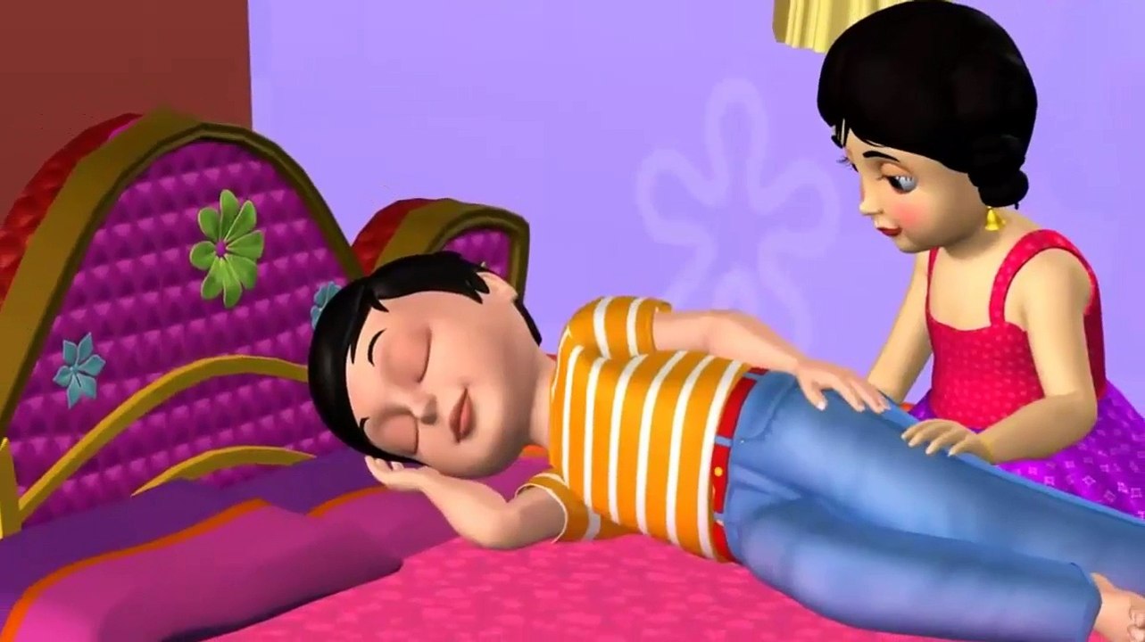 Êtes-vous endormi Brother John Animation 3D Comptines anglaises rimes 3d Comptines infantiles