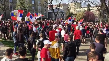 Delije i Fratria - Ko ne skace taj je siptar! 25.03.2017.