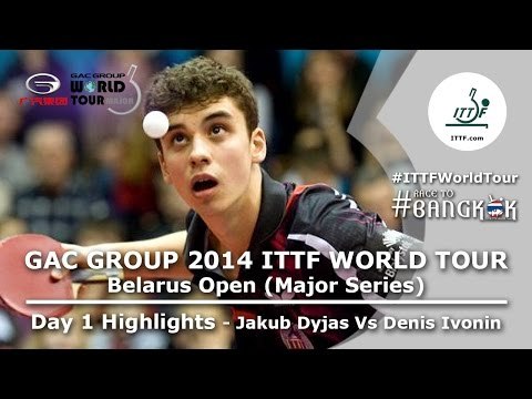 Belarus Open 2014 Highlights: Jakub Dyjas Vs Denis Ivonin (Q. Group)