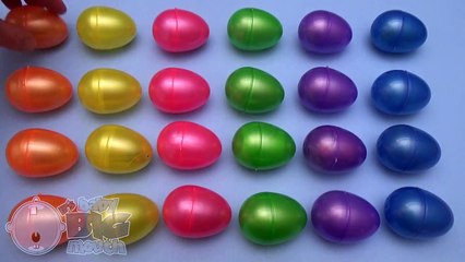 Learn Patterns with Surprise Eggs! Opening Surprise Eggs filled with Toys! Lesson 4