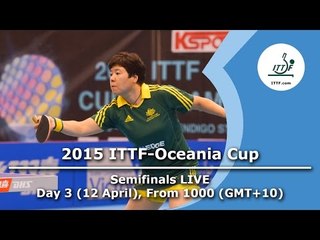 K-Sports 2015 ITTF-Oceania Cup Semi Finals