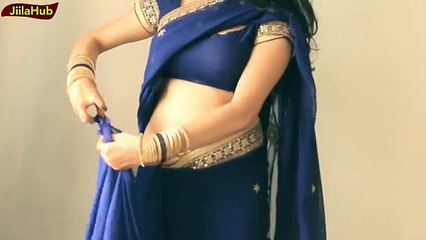 How To Wear A Saree By Beautifull Desi Bhabhi