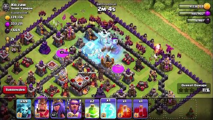 Clash Of Clans - STUPID MINION EVENT!!I SUCK AND QUITING