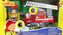 Peppa Pig, Mickey Mouse, Caillou and Paw Patrol Fire Trucks Toy Review by DisneyCarToys Pe