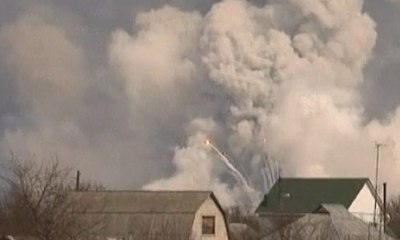 Ukraina Tuduh Rusia Ledakkan Gudang Amunisi Mereka