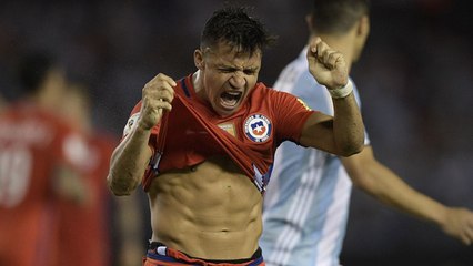 Alexis Sanchez throws Tantrum as Chile lose