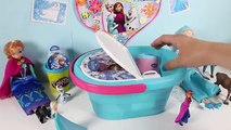 FROZEN Picnic Basket Playset Play Doh Lollipops Cake Dessert DIY Play-Doh Creations