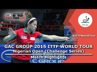 2015 Nigerian Open Women's Final Meshref v Shao