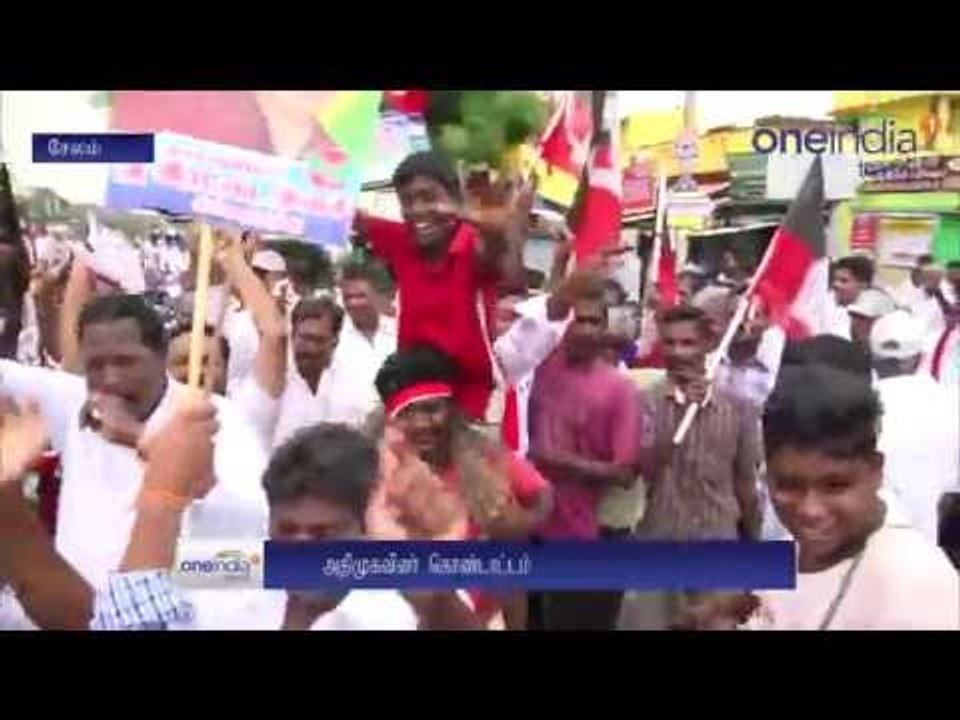 Admk winning 10 constituencies in salem district
