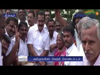 Tirupur ADMK workers celebration