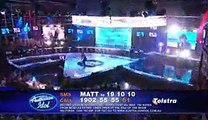 Australian Idol 5 - Matt Corby Top 11 Performance