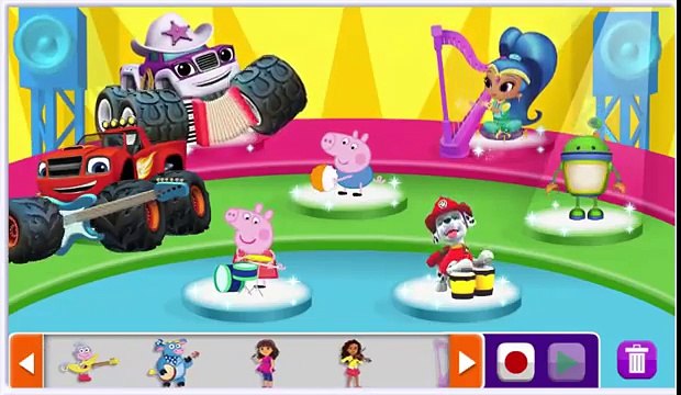 Nick Jr Music Maker - Blaze and The Monster Machines Bubble Guppies Shimmer and Shine