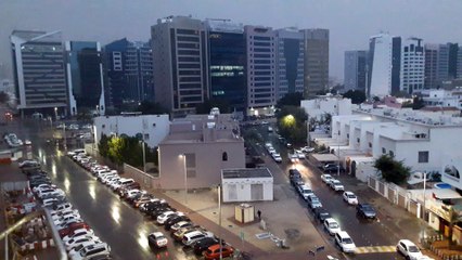 Heavy Rain in Abu Dhabi 25 March 2017at 6:30 AM