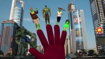 Gorilla vs superheros Batman Ironman hulk spiderman Finger family Nursery Rhymes for Kids