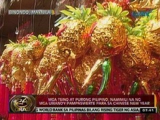 Mga Tsino at purong Pilipino, namimili na ng mga pampaswerte para sa Chinese New Year