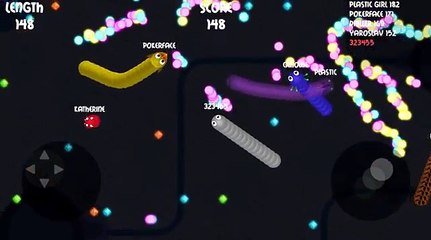 Wormax.io Invisble Trolling World Biggest Worm! (Game Like Slither.io)