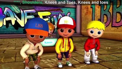 Head, Shoulders, Knees & Toes - Exercise Song For Kids