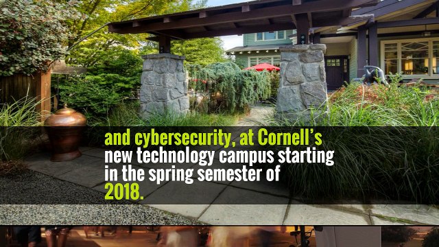 Students at Cornell Law — which is in Ithaca, northwest of New York City — will be able to study legal issues including technology information, especially privacy