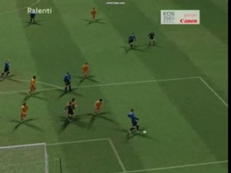 PES 6 Ibra Madjer lobée dos au but