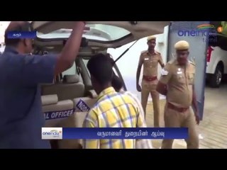 Income tax raid at Karur Anbunathan associate house