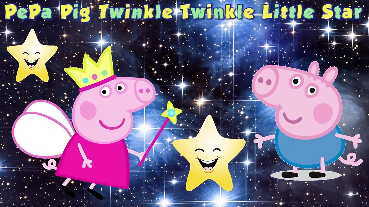 Peppa Pig Twinkle, Twinkle, Little Star Song - Nursery Rhymes for Kids