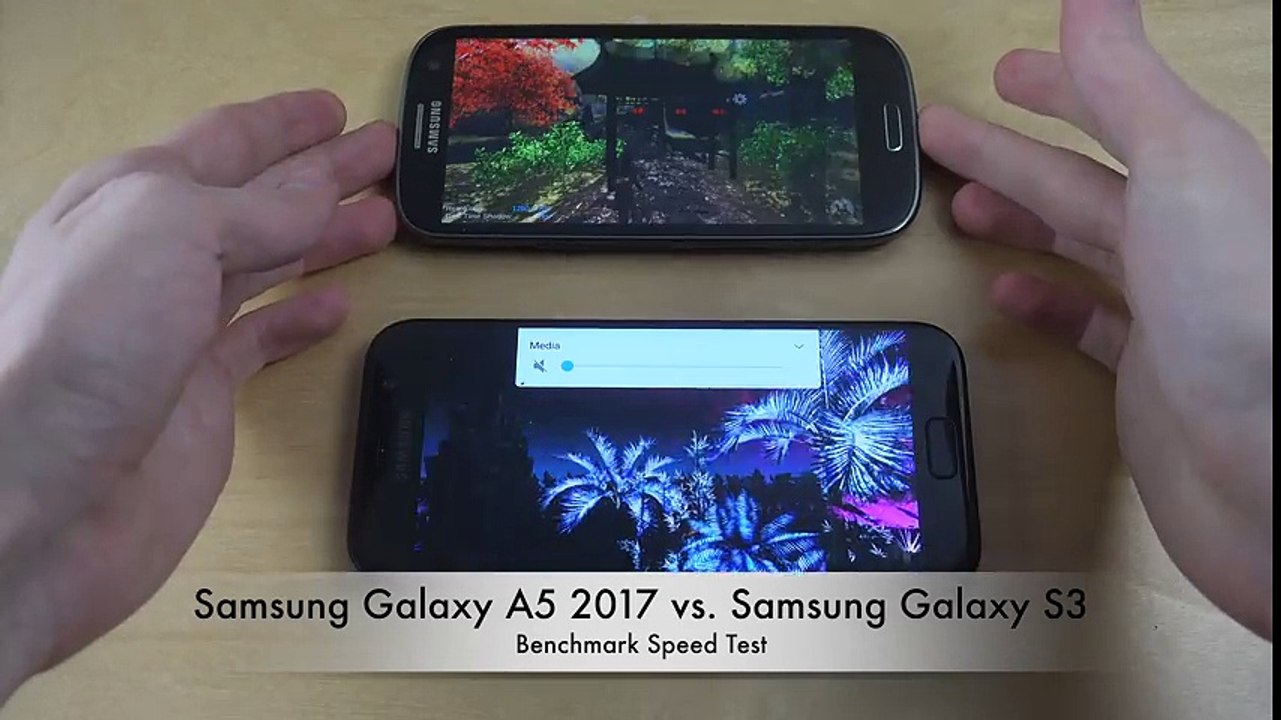 Samsung Galaxy A5 2017 vs. Samsung Galaxy S3 - Benchmark Speed Test!