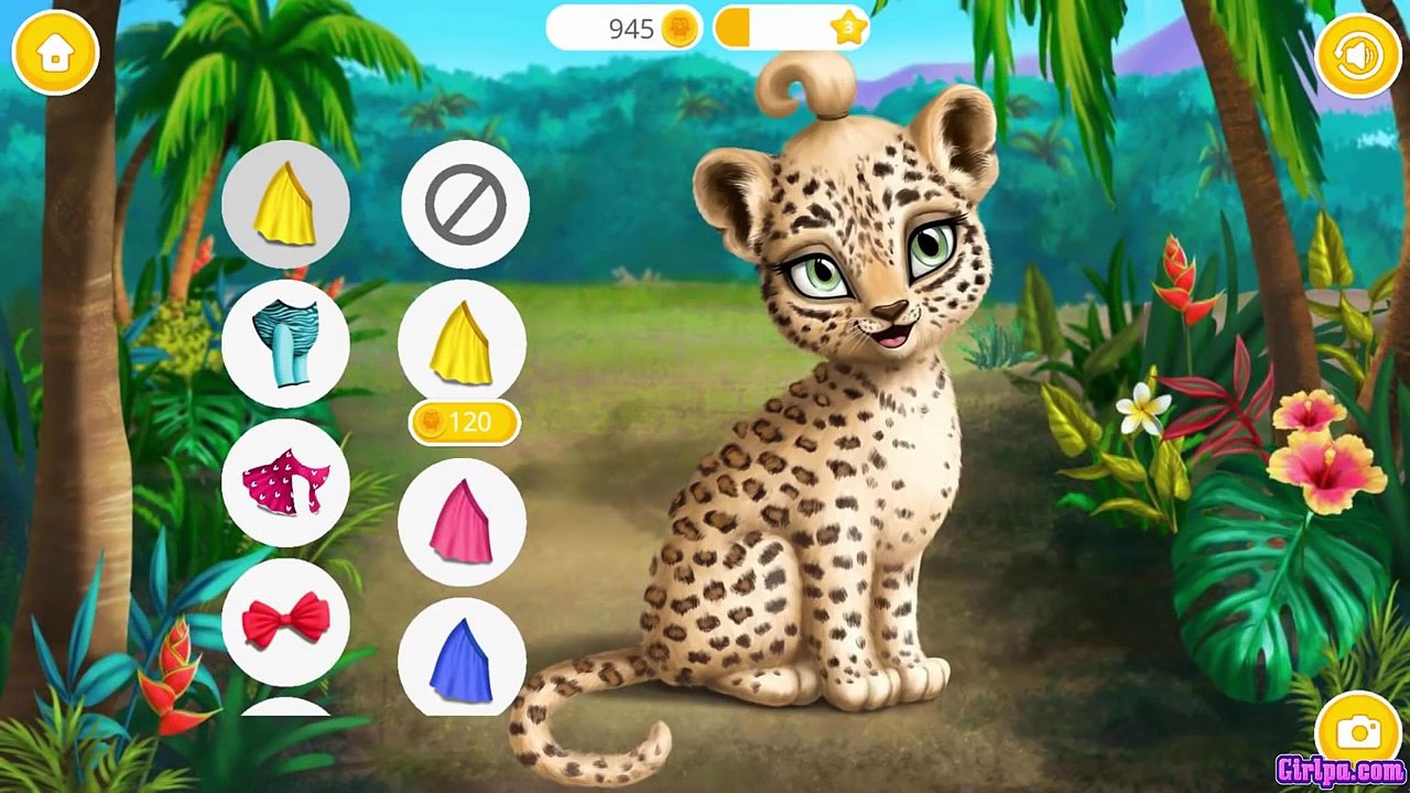 Baby Jungle Animal Hair Salon (TutoTOONS) - Game App For Kids - iPhone / iPad