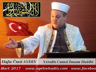 Hafız Ümit AYDIN / " ÜÇ AYLAR VE RECEP AYI " Cuma Vaazı.