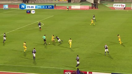 Belle réponse d'Epinal ! La frappe sèche pas juste à côté