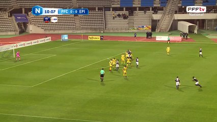 Coup franc assez mal négocié