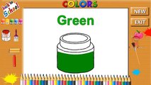 Colors for Children and Kids | Learn Nursery Basic Color Names with Pictures | Kids Learni