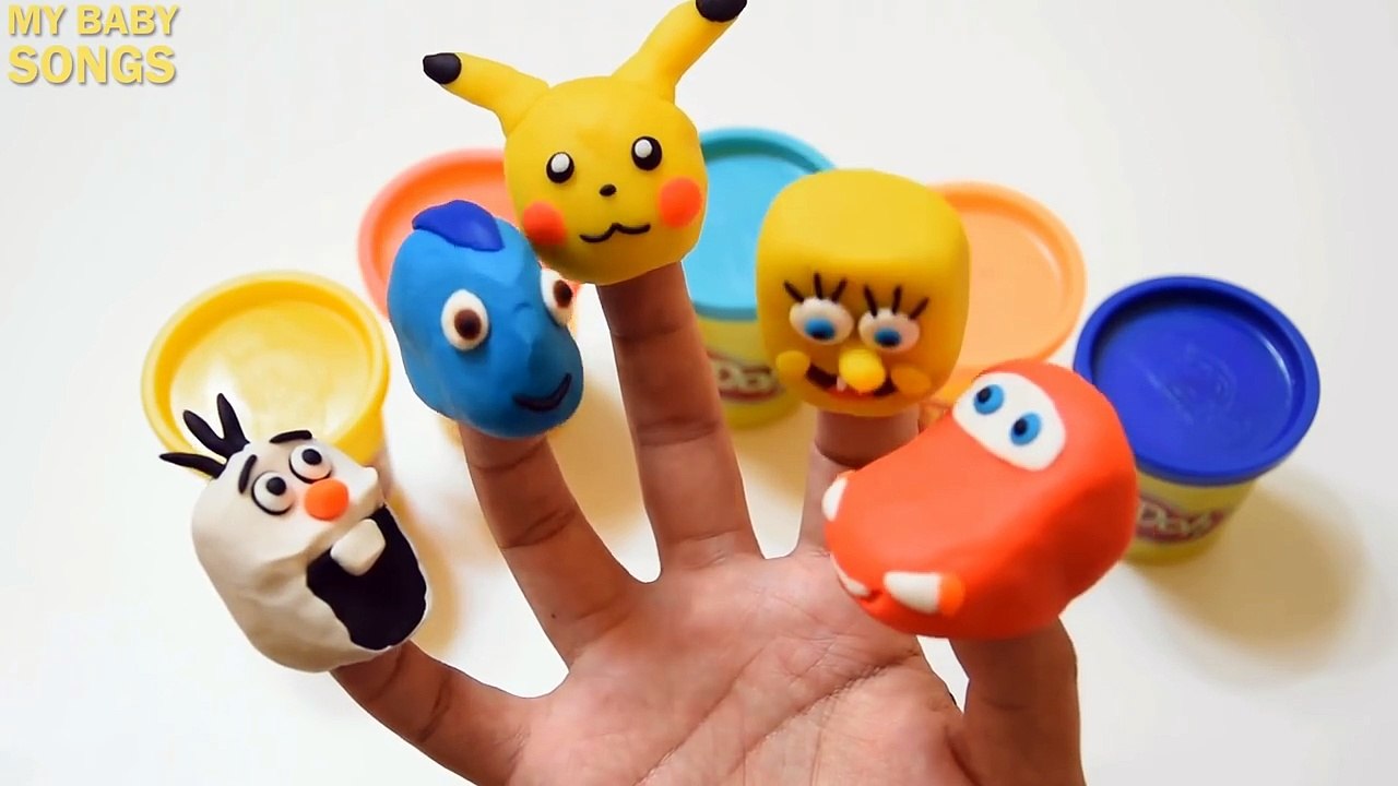 Five Little Mickey Mouse Clubhouse Baby Friends Jumping on the Bed