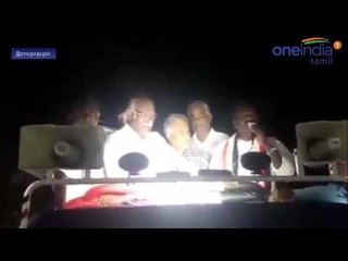 Actor Karunas Election Campaign in Thiruvadanai