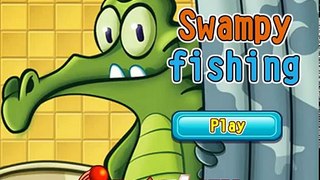 Крокодильчик de PANTANO en un viaje de pesca. Swampy fishing. Un guiño de juego para los niños de Pantano.