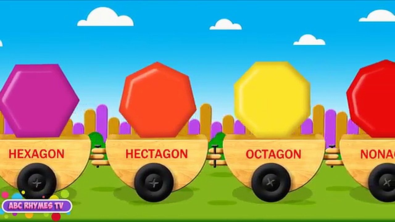 Learn Shapes with Shapes Train