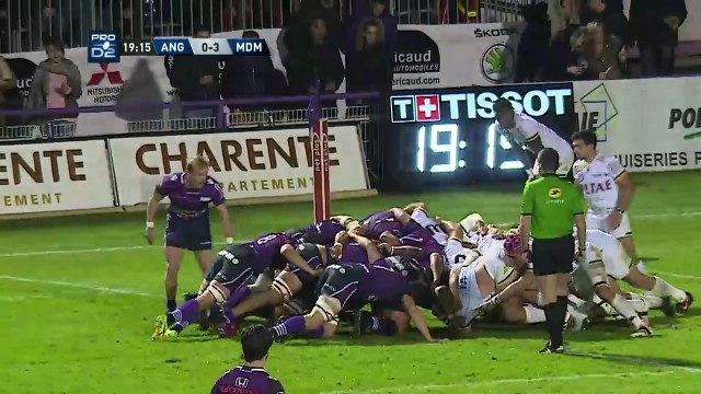 SITE OFFICIEL STADE MONTOIS RUGBY - RESUME ANGOULEME vs SMR