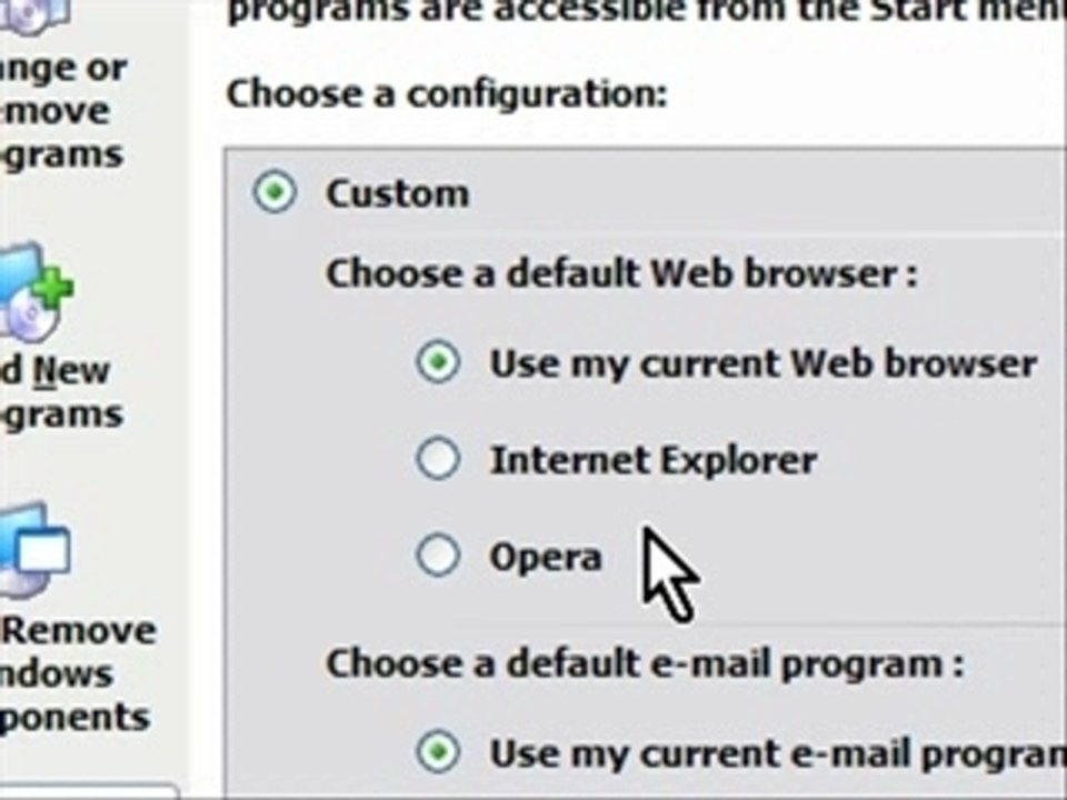How-to: Manually set your default browser in Windows XP