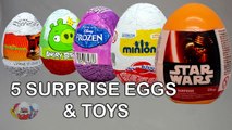 1000 surprise eggs! Disney Cars PLANES The SMURFS Toy Story HELLO KITTY Angry Birds Play-D