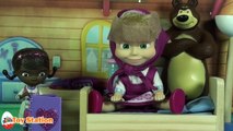 Masha and the Bear Five Little Monkeys Jumping on the Bed - Nursery Rhymes