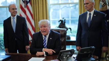 Nach der Blamage mit Obamacare: Trump packt Steuerreform an