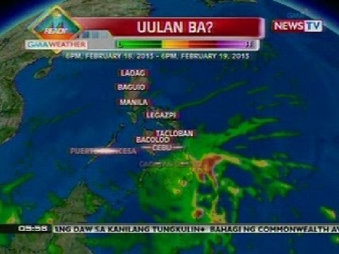 QRT: Weather update as of 5:55 p.m. (Feb 18, 2013)