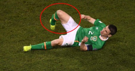 İrlanda Cumhuriyeti'nde Seamus Coleman'ın Bacağı Tam Ortadan Kırıldı