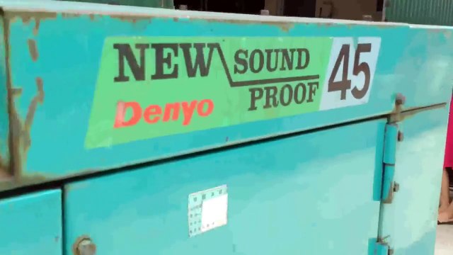 [Máy Phát Điện Công Nghiệp] Bán máy phát điện 45 kva Denyo nhật cũ máy còn đẹp