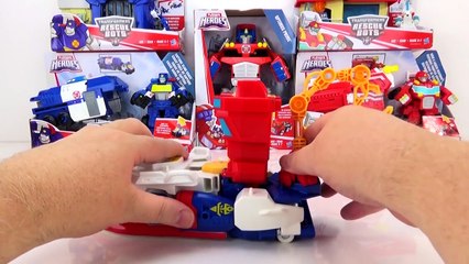 NEW TRANSFORMERS RESCUE BOTS EPISODE OPTIMUS PRIME HIGH TIDE TRANSFORMING AUTOBOTS TOYS-el3dOmTWrnc