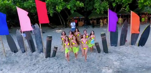 [WATCH] BEAUTIES & THE BEACH - Binibining Pilipinas 2017 Candidates Invade Camayan Beach