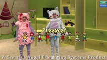 Pussy Cat Pussy Cat - 3D Animation English Nursery rhyme for children with lyrics
